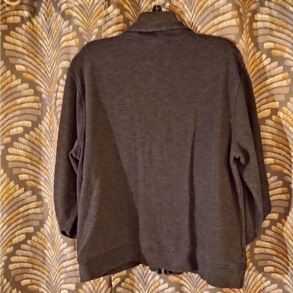 Perry Ellis Heathered Knit Jacket - Picture 2 of 7